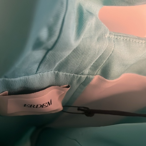 Erdem Off Shoulder Cocktail Dress Size 6 NWT 2024 Collection - Picture 17 of 17